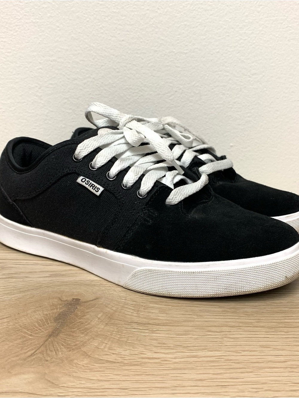 Osiris Decay Skate Shoes Puffy Padded Skateboard Sneakers Size 9 Suede Canvas